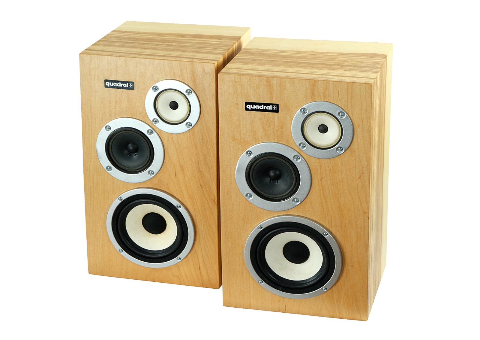 Vintage Quadral All-craft 120 speakers. Fully revitalised.