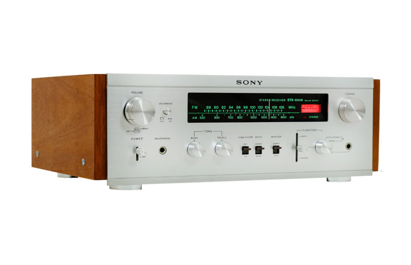 Sony STR 6040 receiver. Solid State.