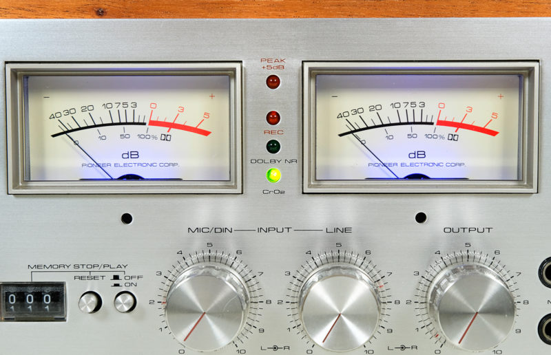 Pioneer CT F1000 cassette deck, audio vintage