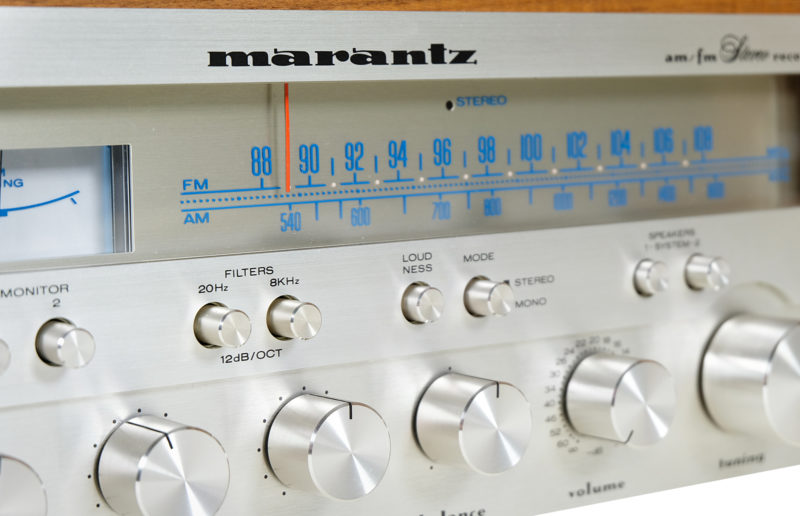 Amplituner Marantz 1550, audio vintage, Marantz 1550