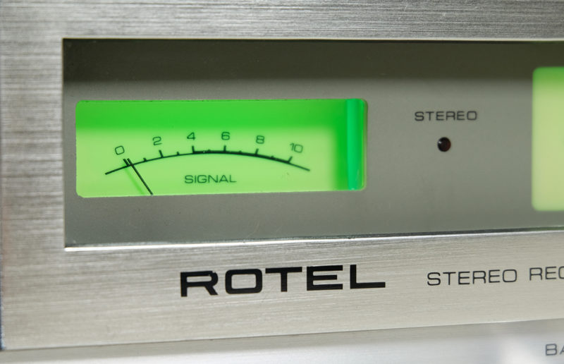 Amplituner Rotel RX 403, audio vintage, Rotel RX 403