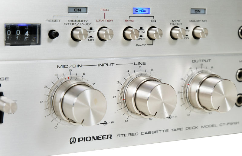 Pioneer CT F 9191, Pioneer CT F 9191 cassette deck, Pioneer Vintage