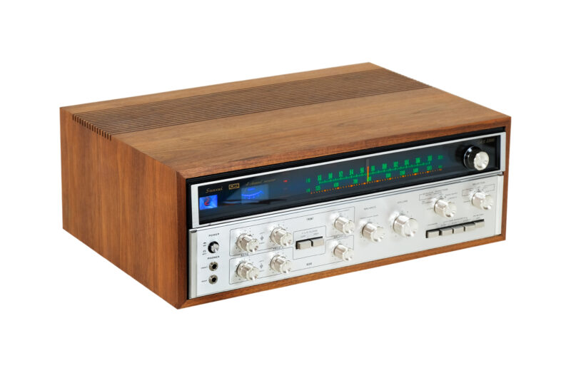 Sansui QRX 3500, audio vintage