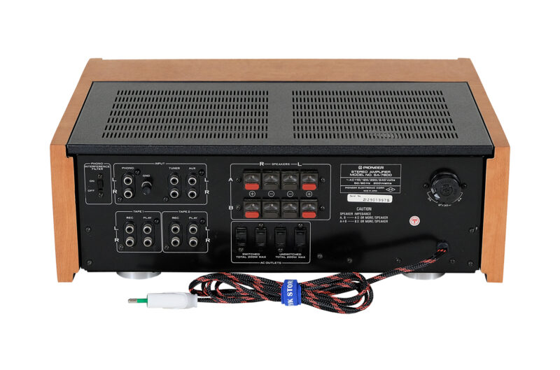 Pioneer SA 7800, audio vintage