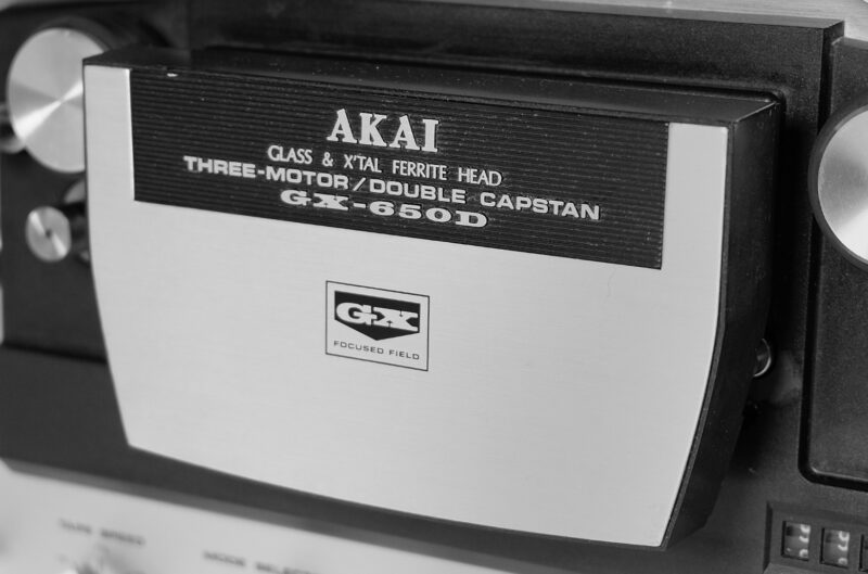 Akai GX 650D, audio vintage, Akai GX 650D reel-to-reel tape recorder