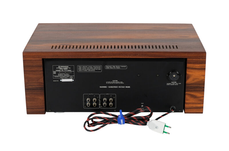 Pioneer CT F1250, audio vintage